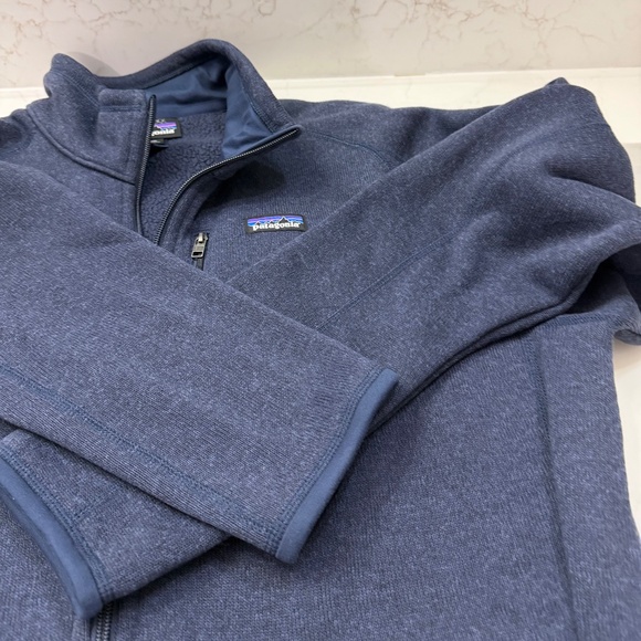 Patagonia Better Sweater Mens Navy Zip Knit Fleece Pullover Jacket *LOGO* Sz XXL - Picture 8 of 16
